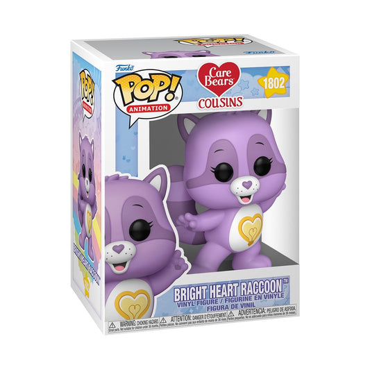 Funko Pop Animation: Care Bear Cousins - Bright Heart Raccoon - Care Bears - Collectable Vinyl Figure - Gift Idea - Official Merchandise - Toys…
