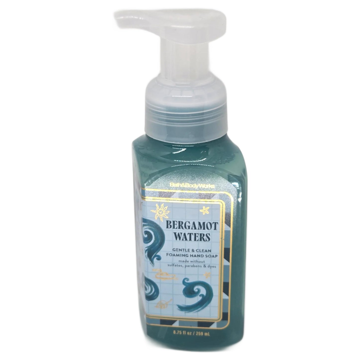 Bath & Body Works Gentle Foaming Hand Soap Bergamot Waters