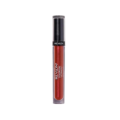 Revlon ColorStay Ultimate Liquid Lipstick, Longwear Rich Lip Colors, Wears for Up to 24 Hours, Satin Finish, 050 Top Tomato, 0.1 fl oz