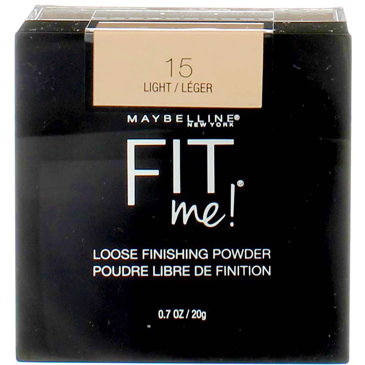 Maybelline Fit Me Loose Finishing Powder, 15 Light, 0.7 oz (Pack of 2) Beauty and Personal Care MAYBELLINE Default Title
