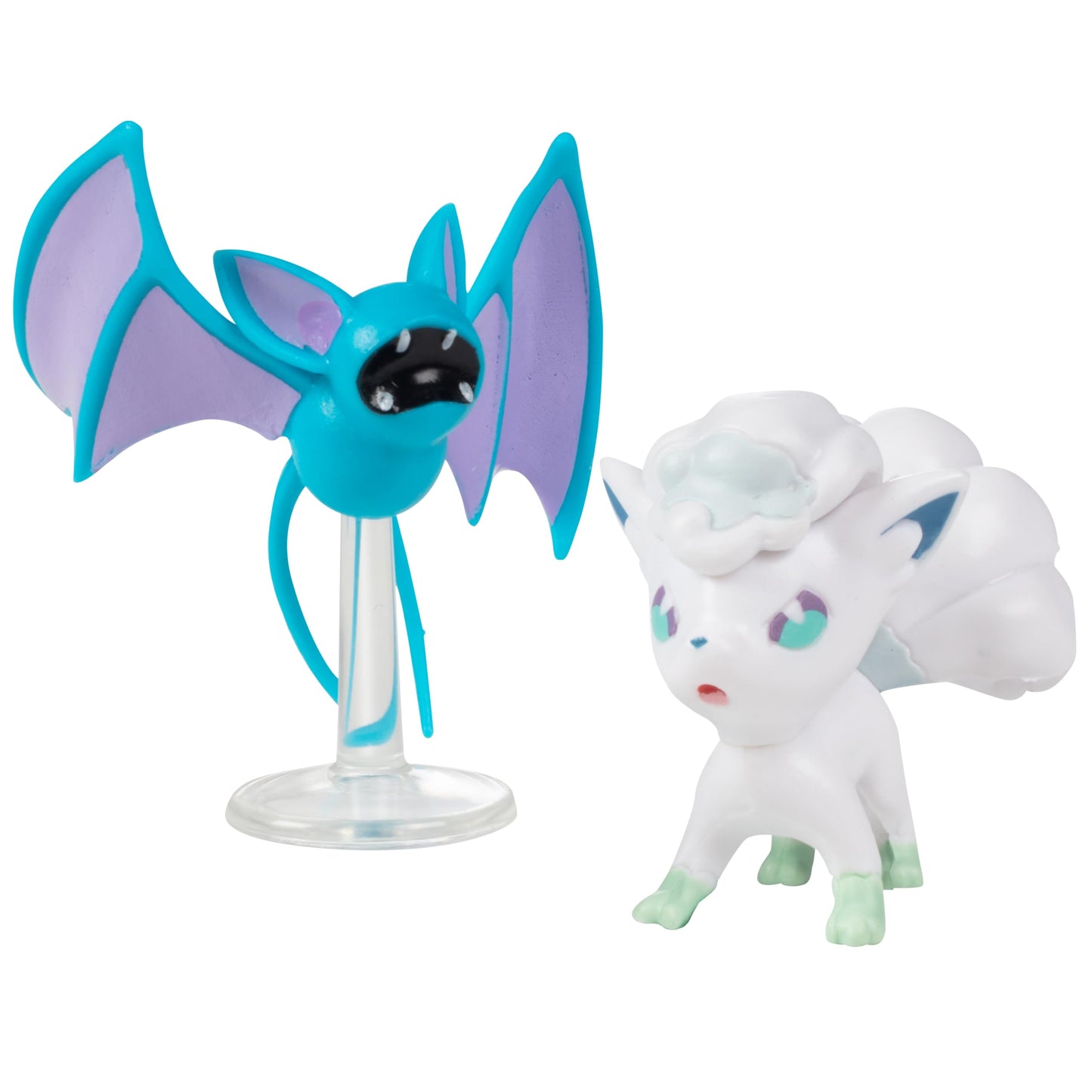 Pokemon Battle Ready! Toy Figure Set, 8 Pieces - 2" & 3" Charmander, Bulbasaur, Squirtle, Lucario, Alolan Vulpix & More - Holiday Christmas Stocking…