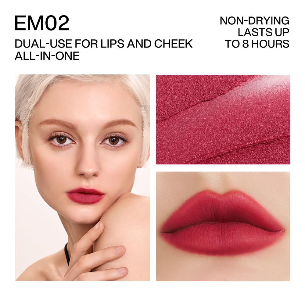 INTO YOU Matte Lipstick, Super Stay Lip Clay for Women, Waterproof, Long Lasting Lip Stain, High Impact Lipcolor with Lightweight Lip Mud Texture