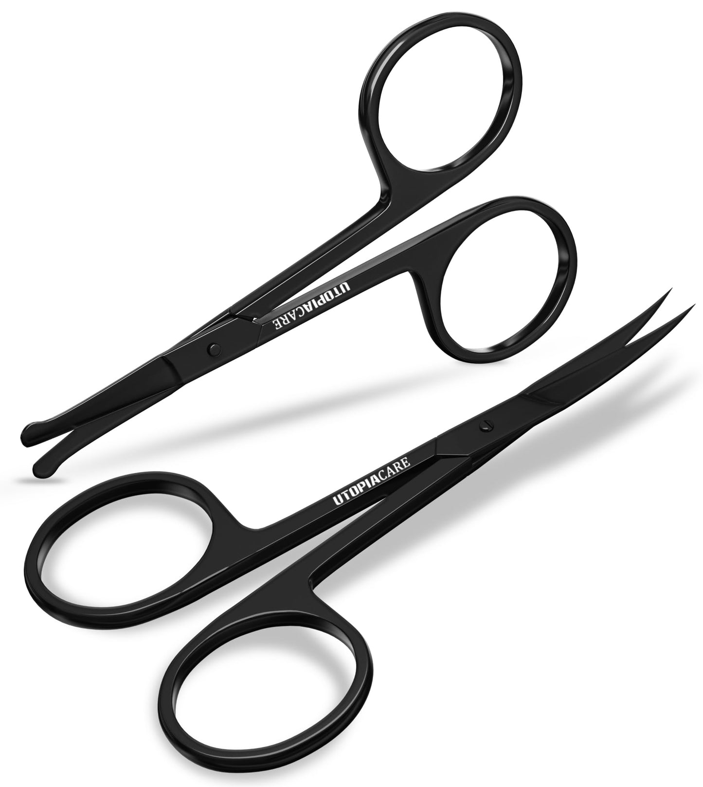 Utopia Care Eyebrow Scissors, Professional Stainless Steel Small Shears for Men and Women, Nose Hair Scissors for Grooming Mustache, Beard, Eyelashes Beauty and Personal Care Utopia Care Default Title
