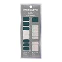 Dashing Diva Gloss Nail Strips - Tree Skirt | UV Free, Chip Resistant, Long Lasting Gel Nail Stickers | Contains 32 Wraps, 1 Prep Pad, 1 File Beauty & Personal Care Dashing Diva