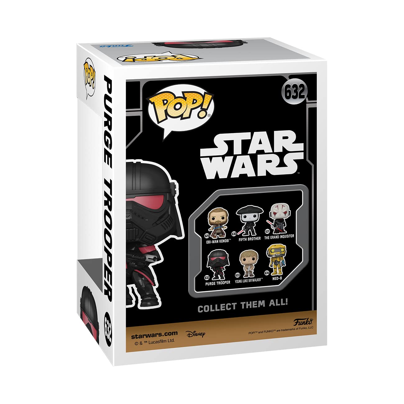 Funko POP! Vinyl: OBI-Wan Kenobi - Purge Trooper - (Battle Pose) - Star Wars - Collectable Vinyl Figure - Gift Idea - Official Merchandise - for Kids…