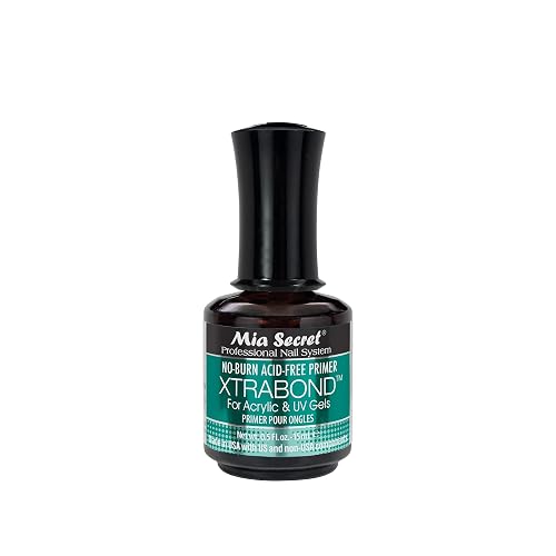 Mia Secret XTRABOND No-Burn Acid-free Primer 1/2 oz. for Acrylic and UV Gels Beauty & Personal Care Mia Secret
