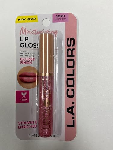 L.A. COLORS Lip Gloss C68643 Dreamy Pink
