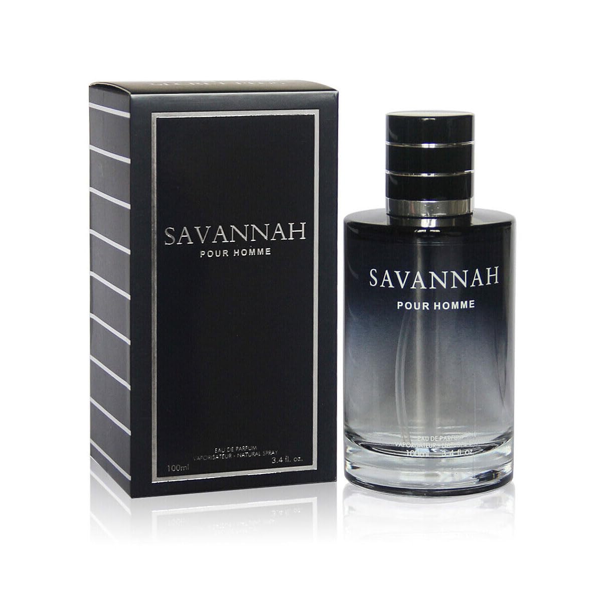 CEROD Secret Plus Firenight and Savannah Kit Cologne for Men/Eau de Parfum Natural Spray Vaporizateur 3.4 oz 100 ml / FL1383, FL1291, PMS-6063-KIT