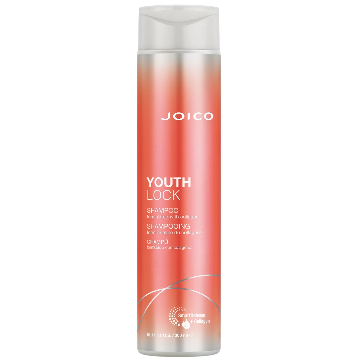 Joico YouthLock Shampoo Formulated With Collagen | Youthful Body & Bounce | Reduce Breakage & Frizz | Soften & Detangle Hair | Boost Shine | Sulfate