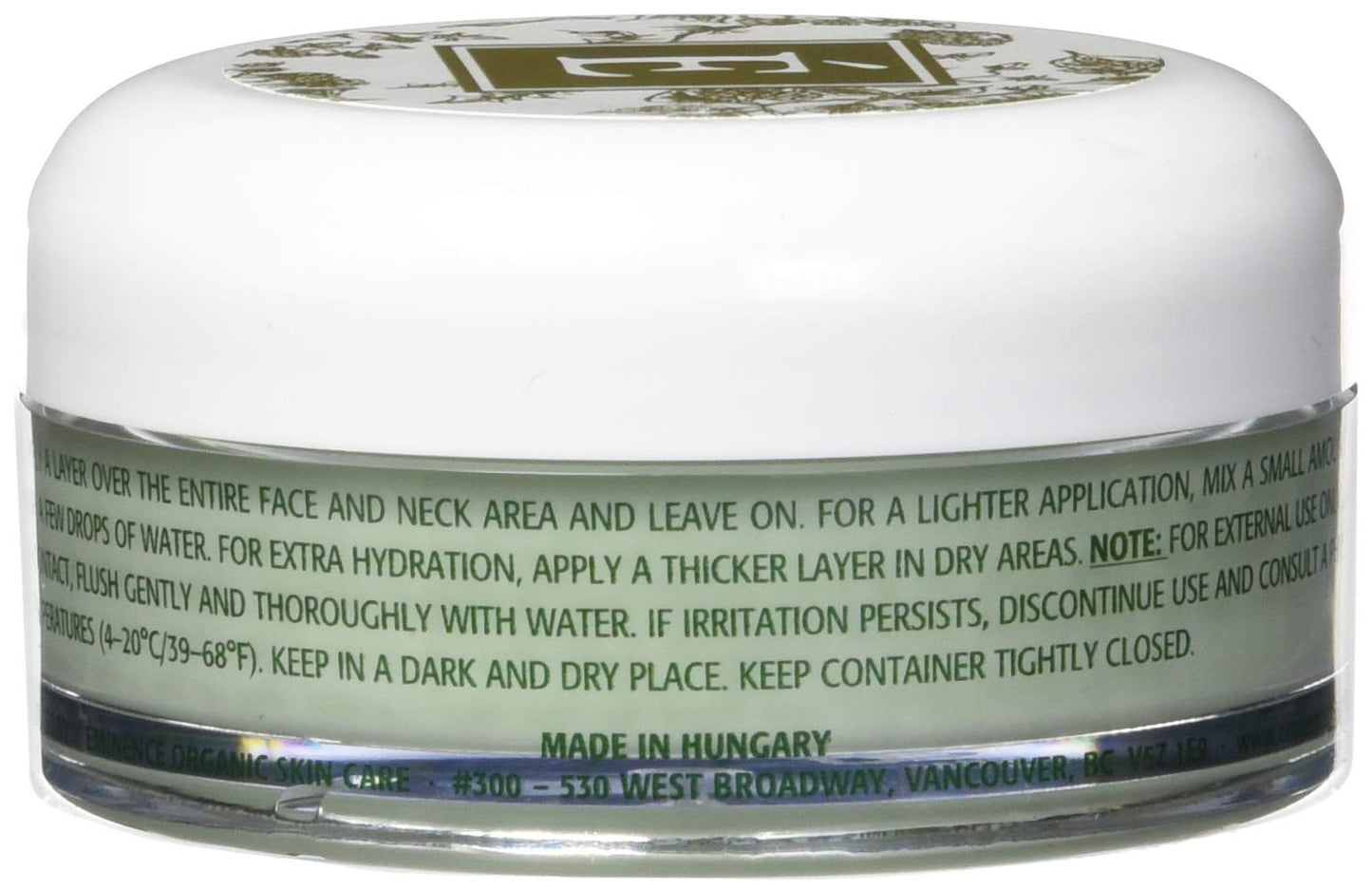 Eminence Bright Skin Overnight Correcting Cream for Unisex - 2 oz Cream