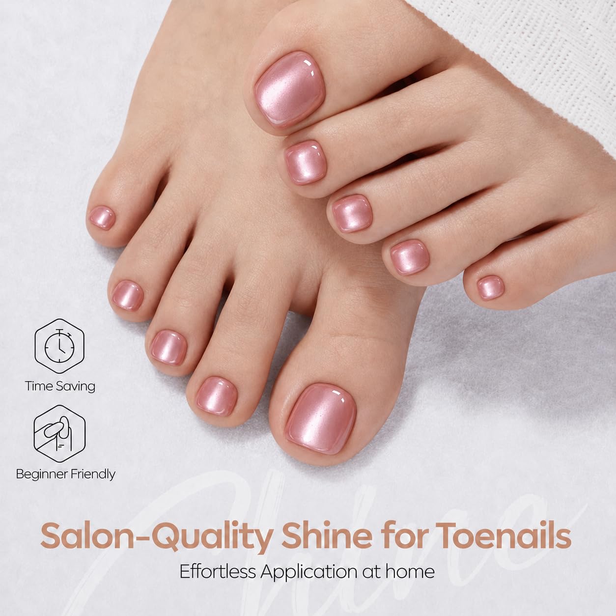 modelones Chameleon Gel Nail Polish Set, 6 Colors Fall Gel Polish Kit Nude Brown Glitter Shimmer Soak Off LED Nail Lamp Gel Nail Kit Home Gift DIY Beauty and Personal Care modelones