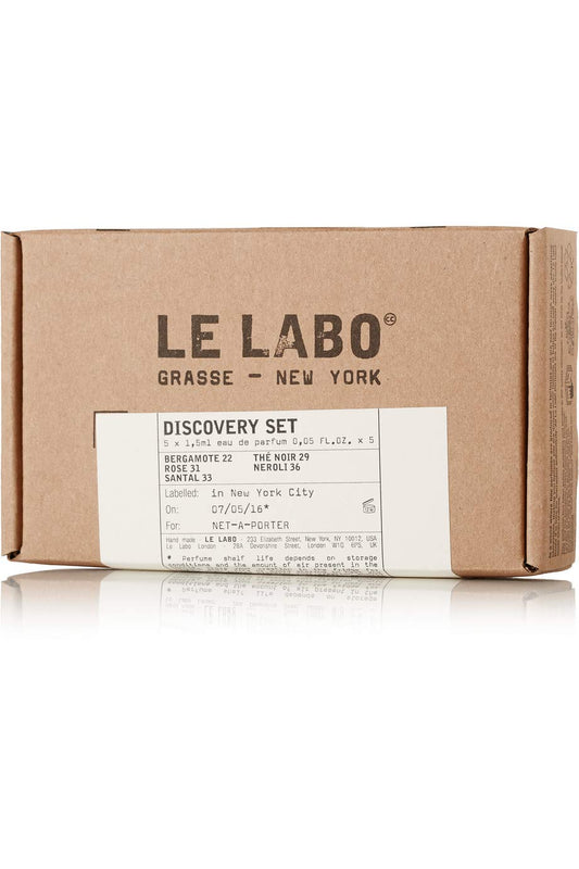 Le Labo Discovery Set Santal 33, Rose 31, Bergamote 22, Neroli 36 & The Noir 29 Sampler - .05 oz. Each Beauty & Personal Care Le Labo