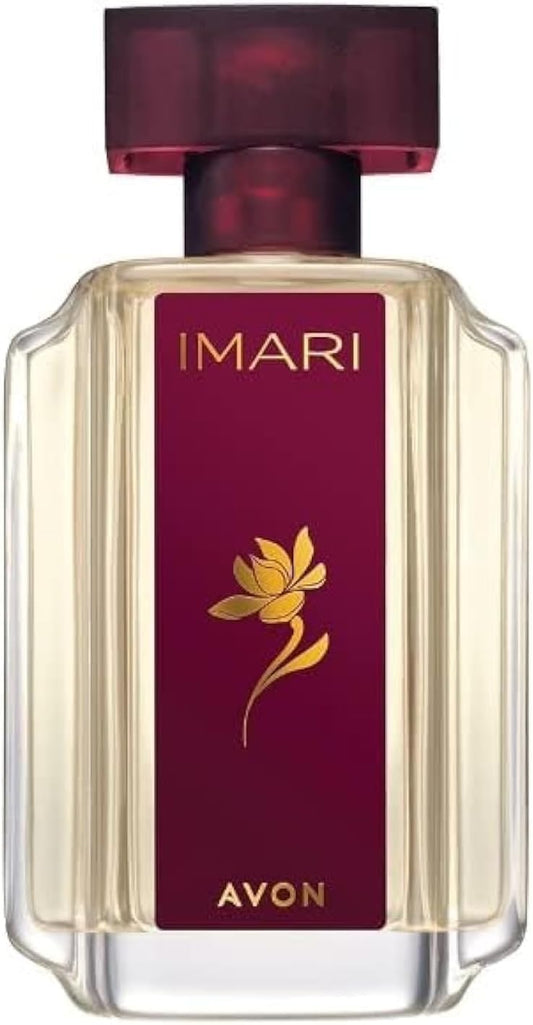 AVON Imari Eau de Toilette Spray for Women, 1.7 fl oz - Amber Floral Fragrance with Jasmine, Bergamot & Aldehydes - Clean Scent Perfume, Designer