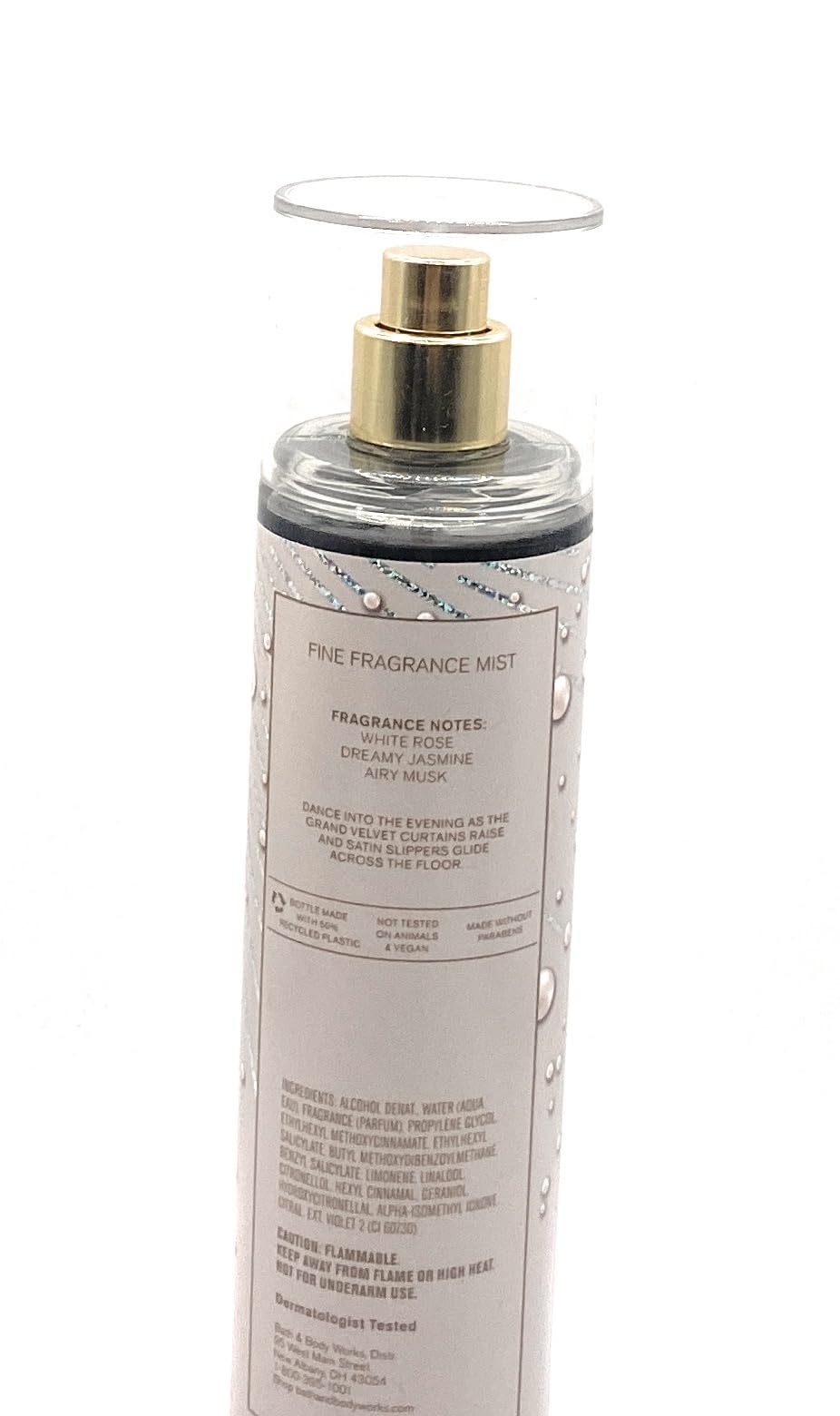 Bath and Body Works Satin Slippers Fine Fragrance Mist 8 Fluid Ounce Body Spray