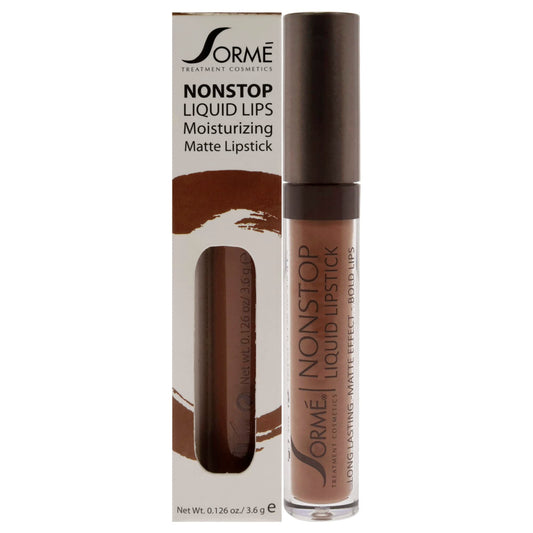 Sorme Cosmetics Nonstop Liquid Lipstick, Ribbon