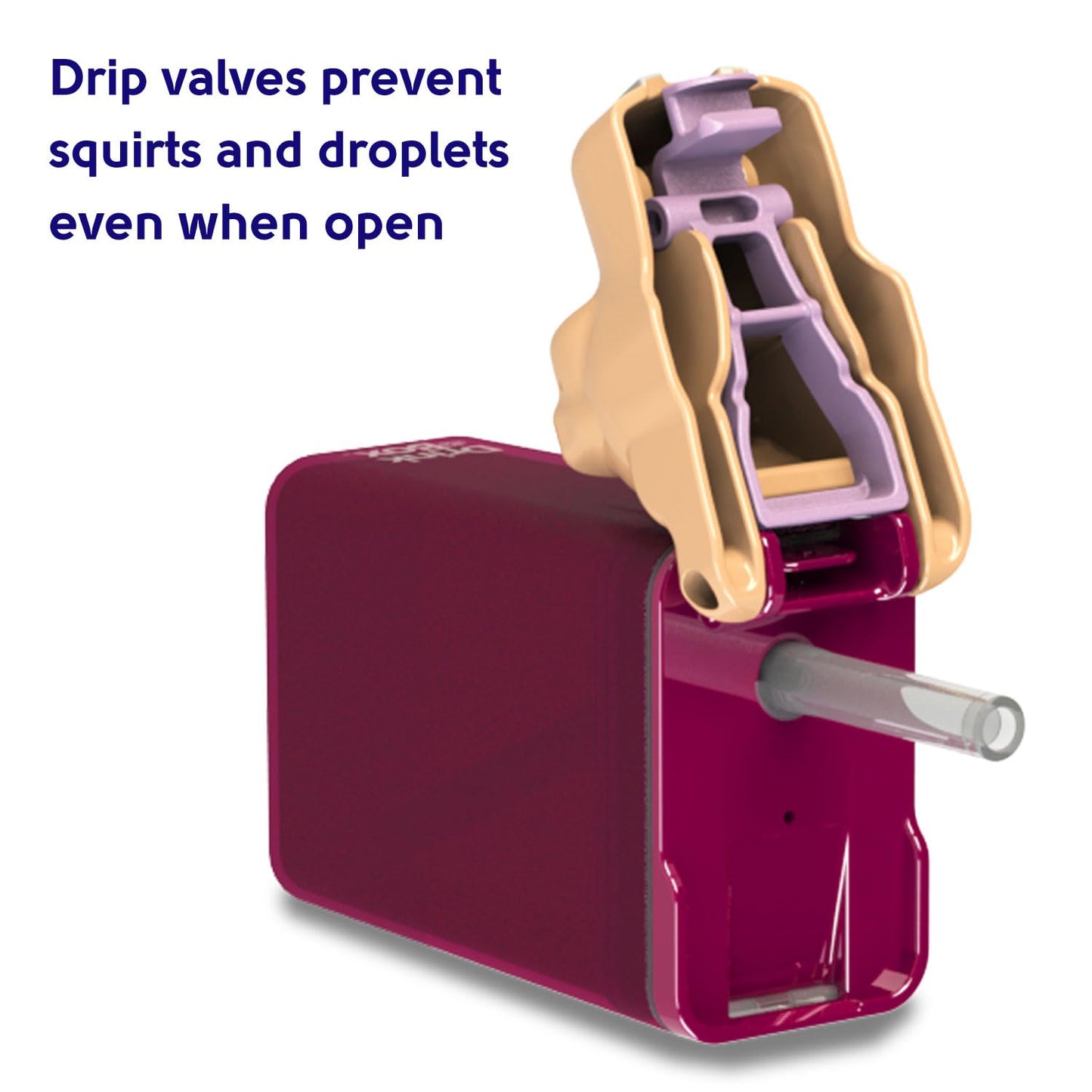 FUNTOPS Reusable Water Bottle | Officially Licensed NCAA Sports Bottle |BPA Free | Dishwasher Safe | Mississippi State University | Bully Mascot