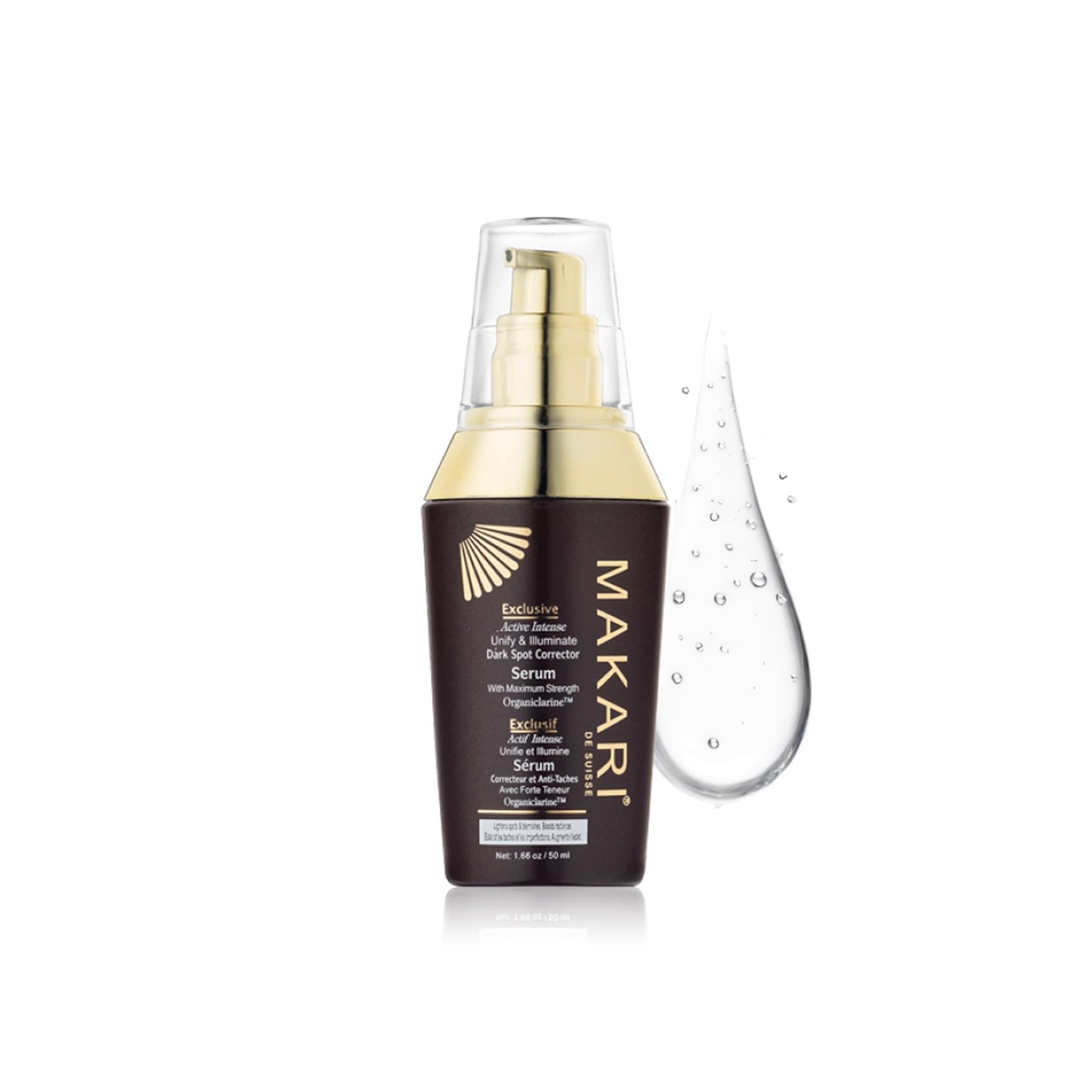 Makari Exclusive dark Spot Corrector Serum 1.7oz - Brightening & Toning Body Serum with Organiclarine - Advanced Active Intense Spot Treatment Beauty & Personal Care MAKARI