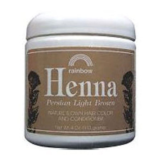 Rainbow Research - Henna Persian Light Brown Hair Color - 4 Oz, 4 pack