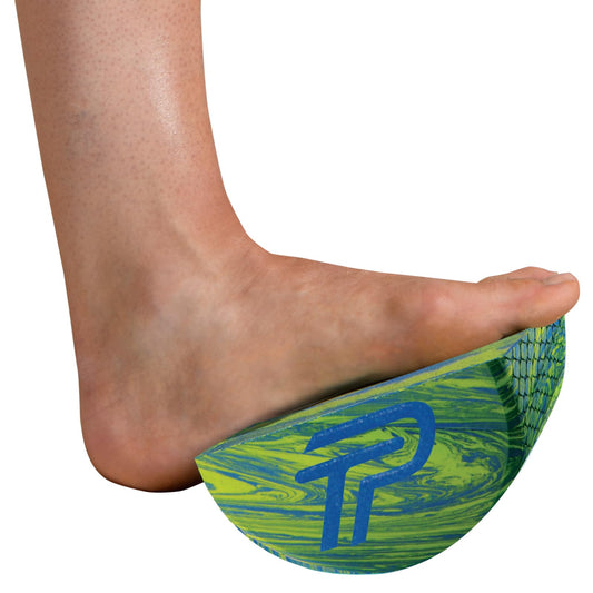 Pro-Tec Calf Stretcher, Blue, Green, Fitness, Balance Memory Foam, Recovery Training, Textured Surface, Toning, Calf Flexibility, Achilles Tendon…