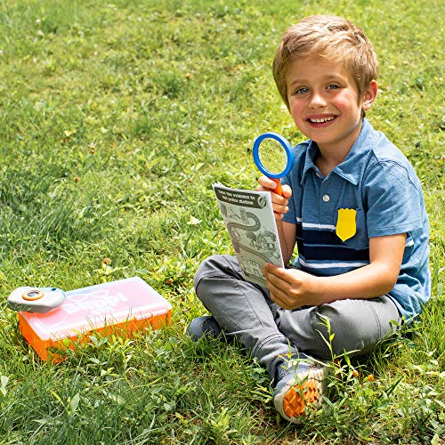 Blippi Detective Roleplay Set | Carry Case, Camera, Badge, Magnifying Glass & Activity Sheets | Toddler Mystery Adventure Toy