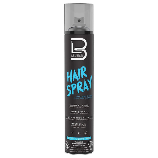 L3 Level 3 Hair Spray - Long Lasting and Strong Hold - Great for Men and Women - Level Three - Suitable for All Hair Types (13.52 Ounce (Pack of 2))