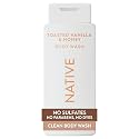 Native Body Wash Contains Naturally Derived Ingredients | For Women & Men, Sulfate, Paraben, & Dye Free Leaving Skin Soft and Hydrated | Toasted