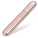 MiDenso Premium Glass Nail File with Case, Crystal Diamond Salon Best Beauty Nail Buffer for Natural and Acrylic Nails Christmas Gift for Woman