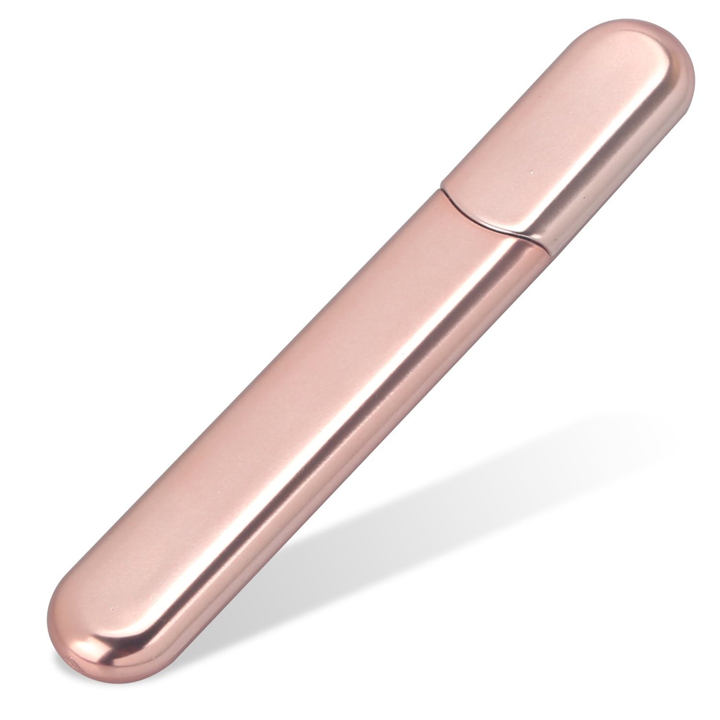 MiDenso Premium Glass Nail File with Case, Crystal Diamond Salon Best Beauty Nail Buffer for Natural and Acrylic Nails Christmas Gift for Woman