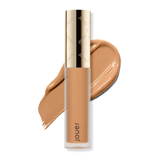 Jouer Essential High Coverage Liquid Concealer - Brightening Concealer - Color Corrector for Under Eye Dark Circles, Spot Coverage, and Eye Primer