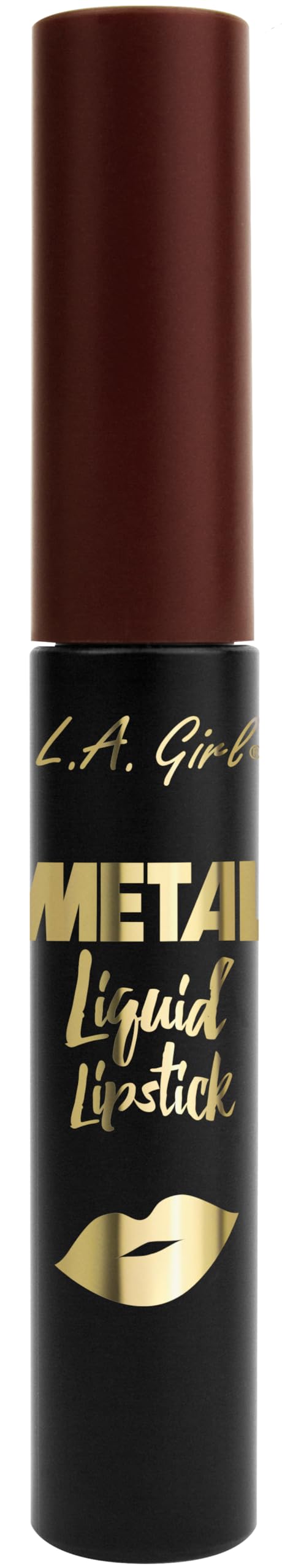 L.A. Girl Metal Liquid Lipstick, Bronzed GML860