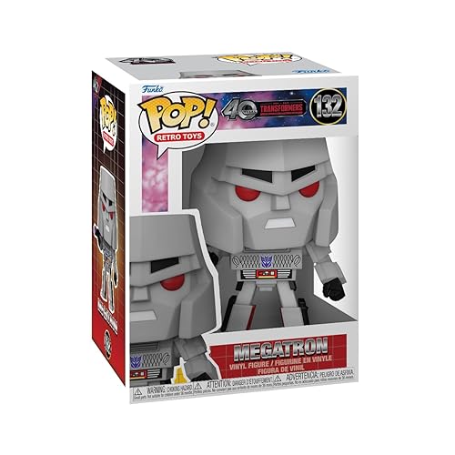 Funko Pop Retro Toys: Transformers: Generation 1-40th Anniversary, Megatron - Collectable Vinyl Figure - Gift Idea - Official Merchandise - Toys…
