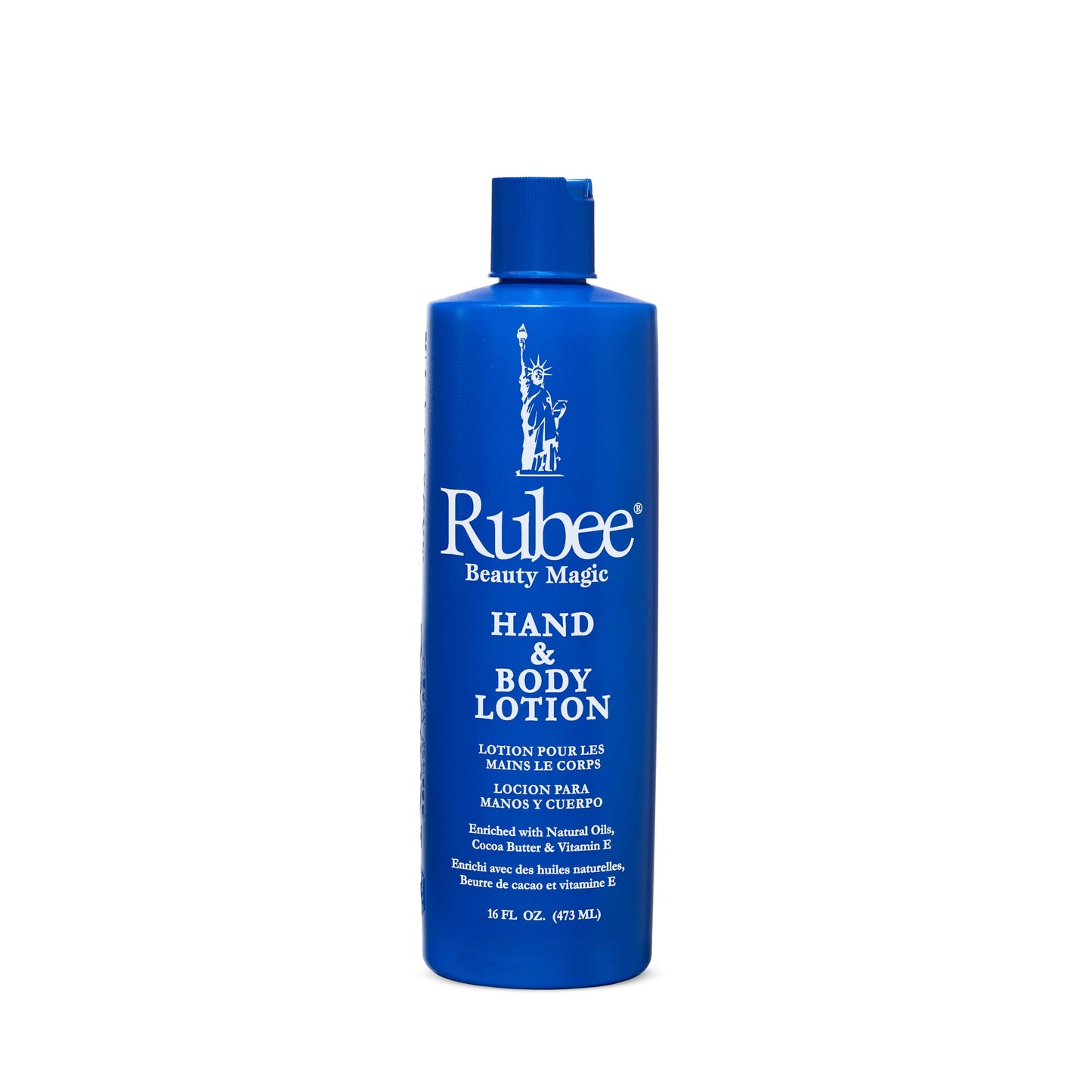 Rubee Cacao Butter Pack of 3 Body Lotion & Hand for Women - 16 oz.Travel Size Essentials for Dry Skin - Vitamin E Moisturizer - Herbal Extraction