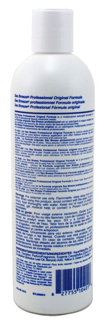 Sea Breeze Astringent 12 Ounce For Skin-Scalp-Nails (354ml) (6 Pack)