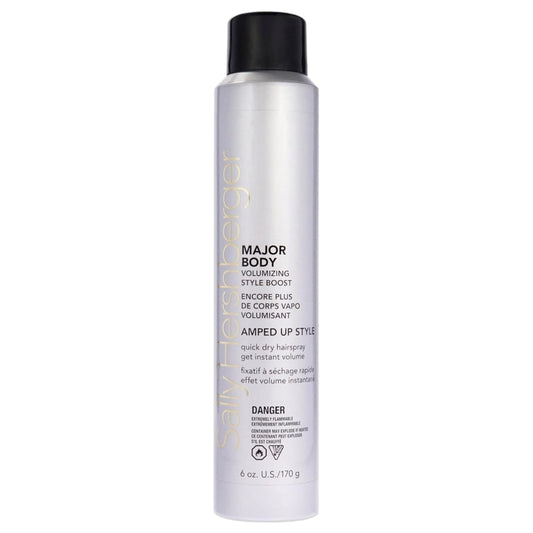 SALLY HERSHBERGER Major Body Volumizing Style Boost Hair Spray for Men & Women - Strong Hold Hairspray for Unisex - Adds Intense Volume & Shine - All
