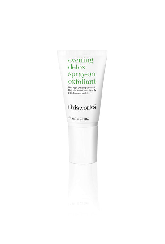 ~thisworks evening detox spray-on exfoliant: Skin Brightener, 60ml | 2 fl oz