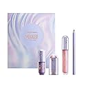 r.e.m. beauty by Ariana Grande Wicked: For Good | Glinda Makeup Set | Waterpoof Eye Shadow, All Over Glow Stick, Creamy Lip Liner, Glossy Lip Balm | 4