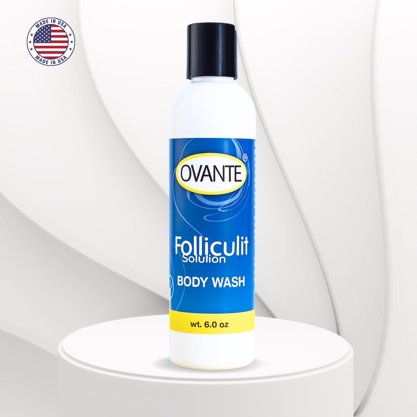 OVANTE Folliculite Solution Body Wash, Liquid Soap for Body Folliculitis - 6.0 oz Beauty & Personal Care OVANTE