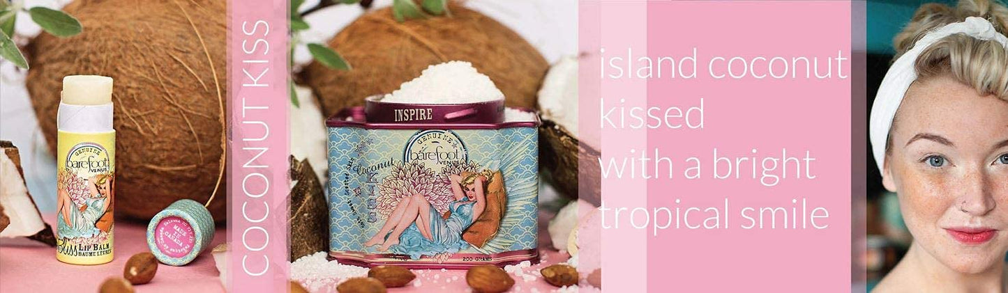 Barefoot Venus Bath Soak with Cocoa Butter 800G (Coconut Kiss)