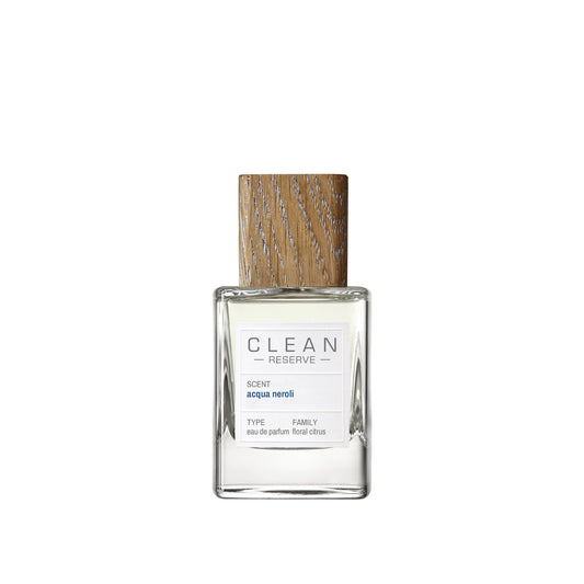 CLEAN RESERVE Acqua Neroli Eau de Parfum | Eco-Conscious & Sustainable Spray Fragrance | Vegan, Phthalate-Free, & Paraben-Free | 1.7 Fl Oz/50mL