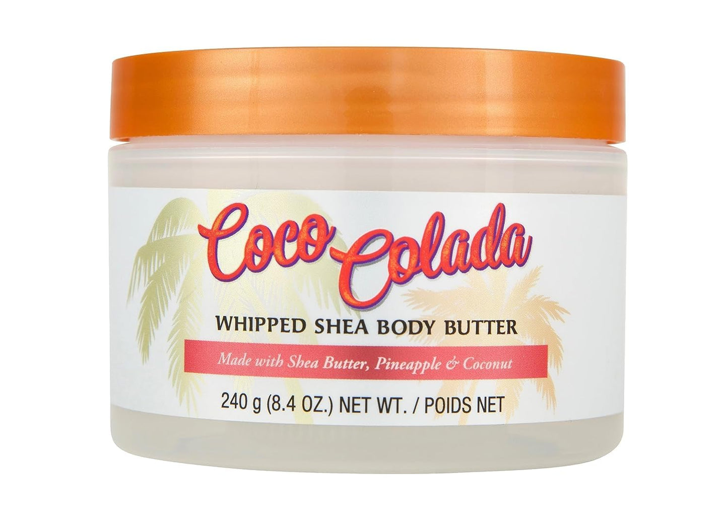 Tree Hut Coco Colada Whipped Shea Body Butter, Hydrating & Nourishing Body Lotion with Natural Oils, Moisturizer for Soft & Smooth Skin, 8.4 Oz