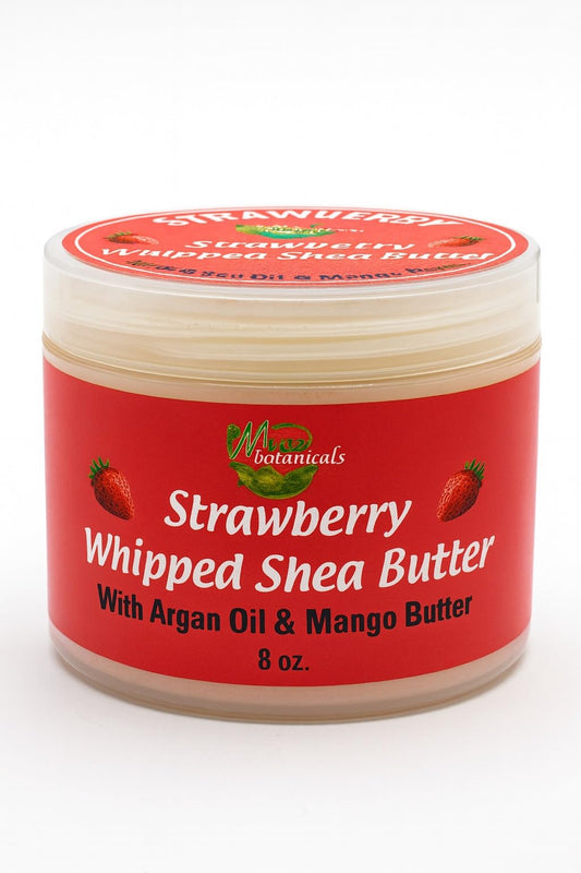 Mine Botanicals Strawberry Whipped Shea Butter With Argan Oil & Mango Butter