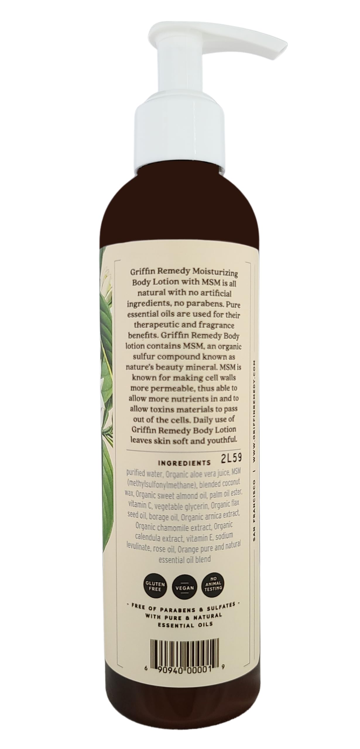 Griffin Remedy Orange Blossom Lotion-8oz