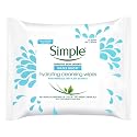 Simple Water Boost Hydrating, Cleansing Face Wipes, 25 Ounce