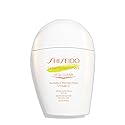Shiseido Urban Environment Vita-Clear Sunscreen SPF 42 - Invisible Formula with Vitamin C - No-Shine, Makeup Effect for 8 Hours - Non-Comedogenic - 30