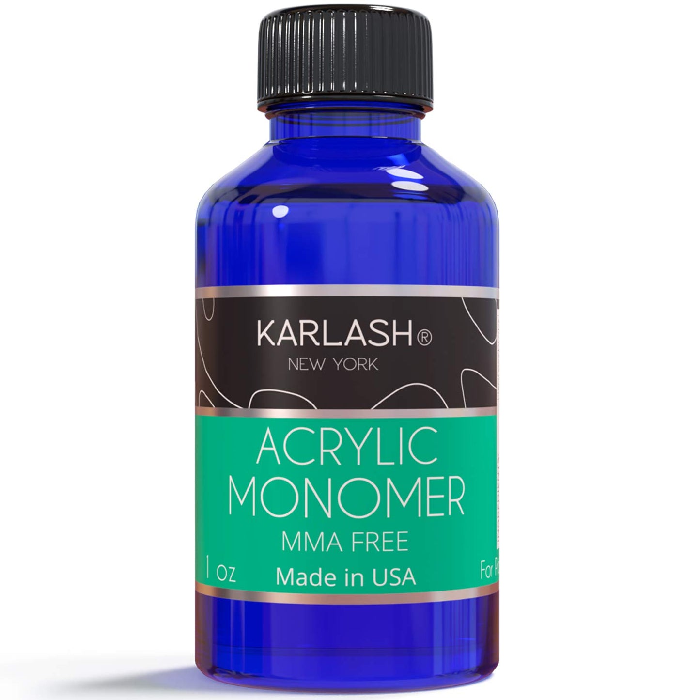 Karlash Professional Polymer Economy Kit Acrylic Powder Crystal Clear 0.5 oz and Acrylic Liquid Monomer 1 oz for Doing Acrylic Nails, MMA free, Ultra