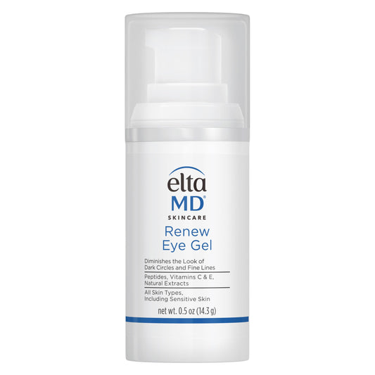 EltaMD Renew Eye Gel, Serum for Dark Circles and Puffiness, Under Eye Serum for Face, Anti Aging, Minimizes Fine Lines and Wrinkles, 0.5 oz Pump Beauty & Personal Care EltaMD
