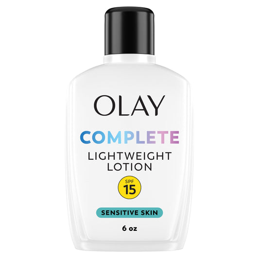 Olay Complete Lotion Moisturizer with SPF 15 Sensitive, 6.0 oz