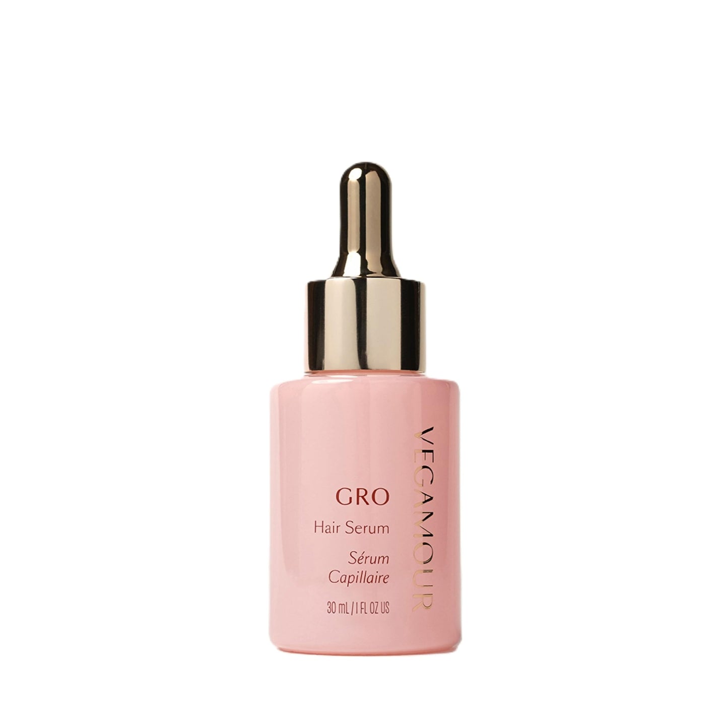VEGAMOUR GRO Hair & Scalp Serum for Women & Men - Reduces Shedding, Fuller-Looking Hair, Lightweight Non-Oily Formula, Bergamot Scent, Vegan Beauty and Personal Care VEGAMOUR