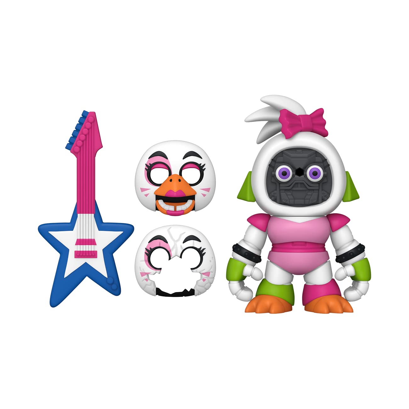 Funko Five Nights at Freddy's (FNAF) Snap: Montgomery Gator and Glamrock Chica, 2-Pack - Collectable Vinyl Figure - Gift Idea - Official Merchandise