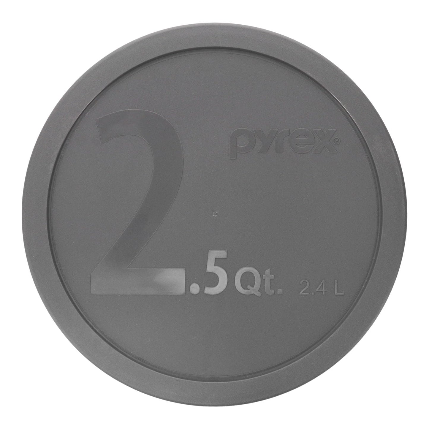 Pyrex 325-PC 2.5qt Puddle Gray Food Storage Replacement Lid - Made in USA
